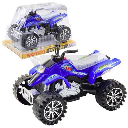 Quad terenowy z napędem niebieski