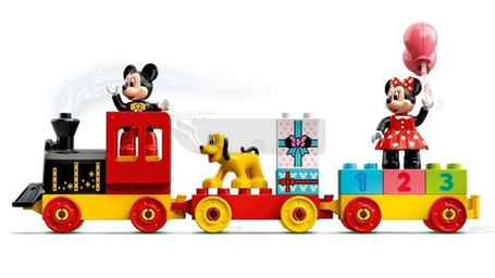 LEGO Duplo 10941 Urodzinowy pociąg myszek Miki i Minnie