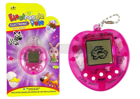 Tamagotchi zwierzątko różowe