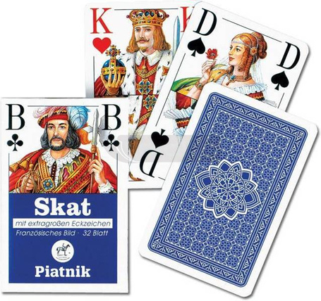 Karty skat 1 "Skat (talia od siódemek)" PIATNIK