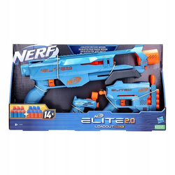 NERF ELITE F4178 zestaw 3 x WYRZUTNIA PISTOLET KARABIN SHOTGUN +14 strzałek