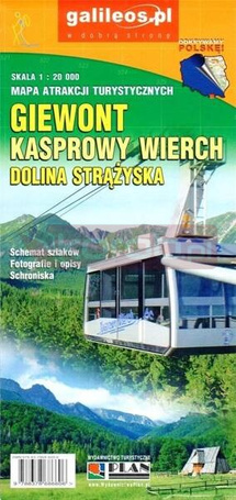 Mapa - Giewont, Kasprowy Wierch.. 1:20 000 w.2024