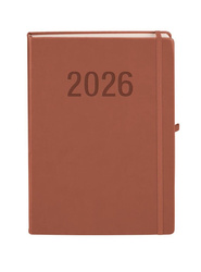 Kalendarz 2026 A4 Memofix DNS mocha mousse