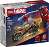 KLOCKI LEGO MARVEL 76335 Spider-Man kontra Ghost Rider na motocyklu