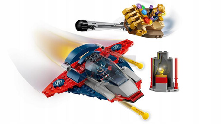 KLOCKI LEGO MARVEL 76319 KAPITAN AMERYKA KONTRA THANOS