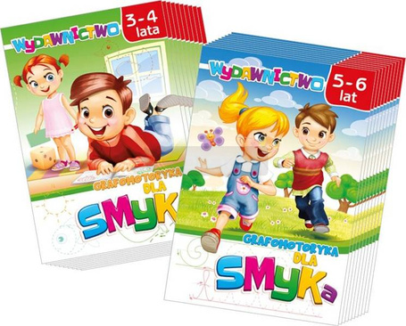 Grafomotoryka dla smyka 20szt MIX