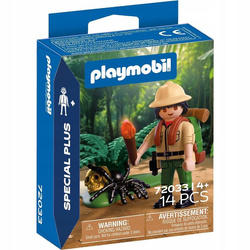 PLAYMOBIL SPECIAL PLUS 72033 Poszukiwacz przygód, figurka + akcesoria
