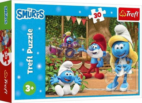 Puzzle 30 Smerfetka i Smerfy TREFL