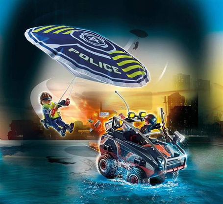 Playmobil City Action 70781 Policyjny spadochron