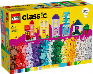 LEGO CLASSIC 11035 KREATYWNE DOMY zestaw 850 klocków dla dzieci +4 lata