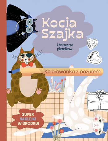 Kocia Szajka i fałszerze pierników. Kolorowanka
