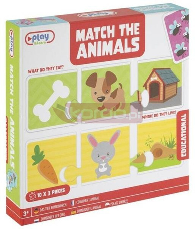 Dopasuj pary Zwierzęta