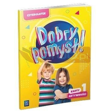 Dobry pomysł! Czterolatek. Karty aktywności cz.1