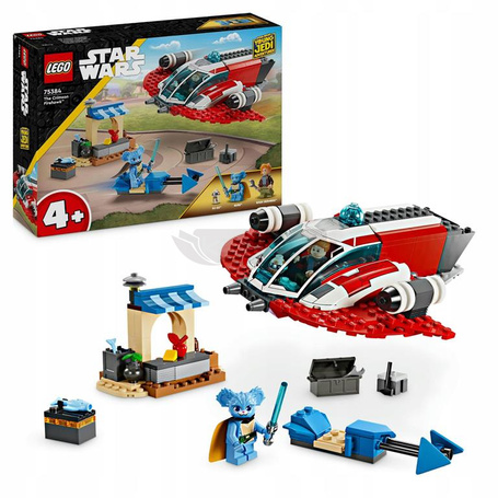 LEGO STAR WARS 75384 KARMAZYNOWY JASTRZĄB zestaw klocków dla dzieci +4
