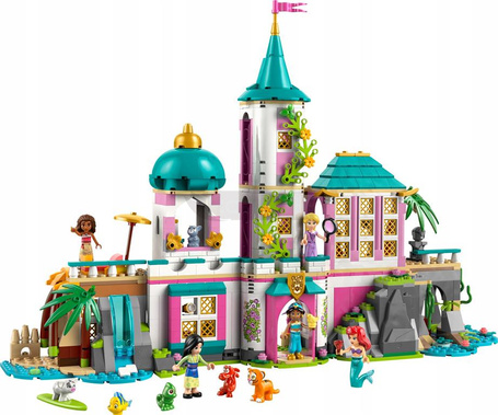 LEGO DISNEY 43267 ZAMEK KSIĘŻNICZEK I KRÓLEWSK zestaw klocków dla dzieci +6