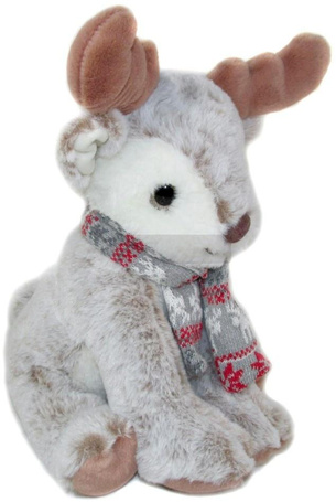 Łoś Renifer świąteczny tradycyjny 22cm