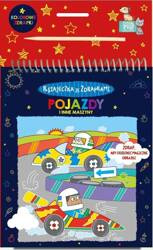 Książeczka z wydrapywanką - pojazdy i inne maszyny