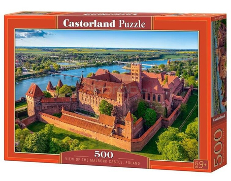 Puzzle 500 View of The Malbork Castle CASTOR