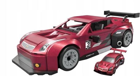 KLOCKI MEGA HOT WHEELS CADILLAC zestaw Kolekcjonerski pojazd + autko HRY18