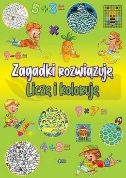 Zagadki rozwiązuje. Liczę i koloruję