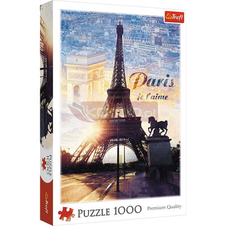 Puzzle 1000 elementów Paryż o świcie