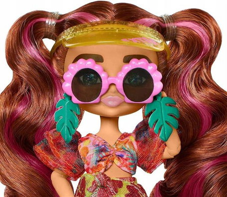 LALKA BARBIE EXTRA FLY MINIS strój plażowy HPB18