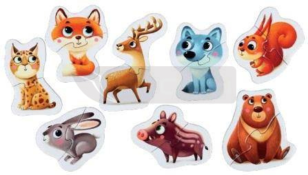 Puzzle Zwierzęta górskie