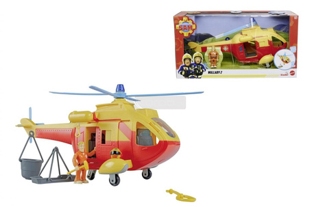 Strażak Sam Helikopter Wallaby II z figurkaą