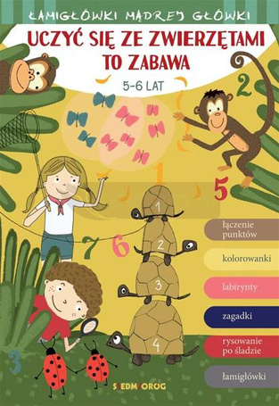 Uczyć się ze zwierzętami to zabawa. Łamigłówk...
