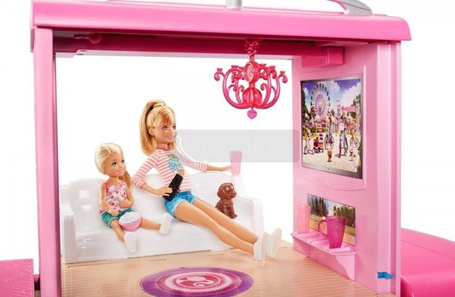 Lalka Barbie rozkładany kamper