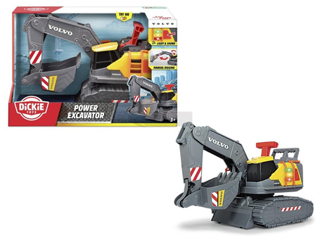 Koparka Volvo ze światłem i dźwiękiem 30cm