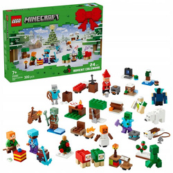 LEGO MINECRAFT 21280 KALENDARZ ADWENTOWY 2025 zestaw klocków dla dzieci 7+