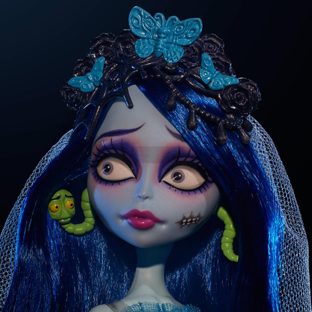 MONSTER HIGH LALKA EMILY JDR67 SKULLECTOR