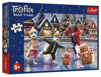 Puzzle 100 Bert w bombkach