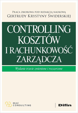 Controlling kosztów i rachunkowość zarządcza