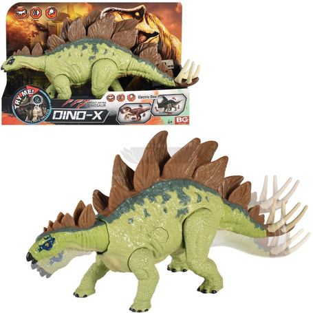 Dinozaur na baterie z głosem i światłem