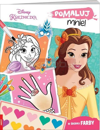 Disney Księżniczka. Pomaluj mnie!