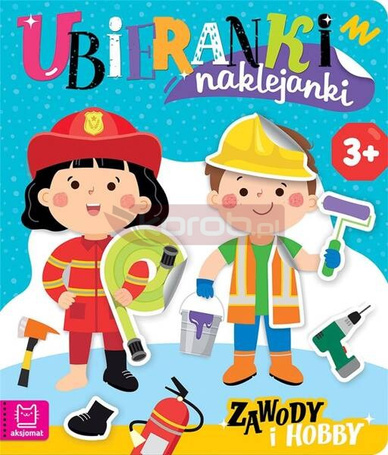 Ubieranki naklejanki. Zawody i hobby