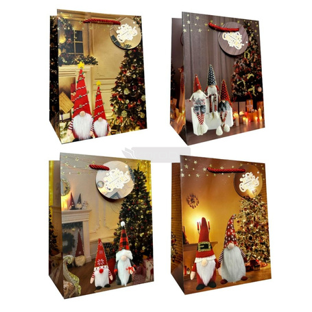 Torebka prezentowa S Boże Narodzenie mix