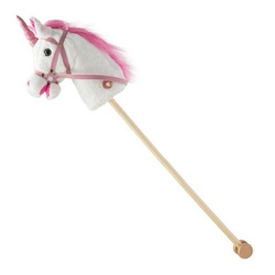 Hobby Horse jednorożec dźwięk i kółka Nia biały