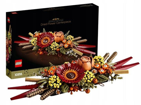 LEGO ICONS 10314 STROIK Z SZUSZONYCH KWIATÓW