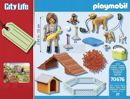Playmobil City Life 70676 Treserka psów