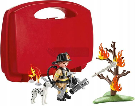 PLAYMOBIL City Action 70310 Strażak skrzyneczka