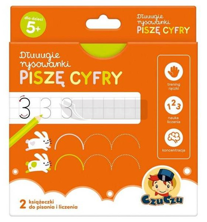 Dłuuugie rysowanki Piszę cyfry 5+
