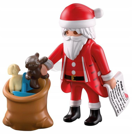 PLAYMOBIL SPECIAL PLUS 71883 Święty Mikołaj z listą życzeń, zestaw +4 lata