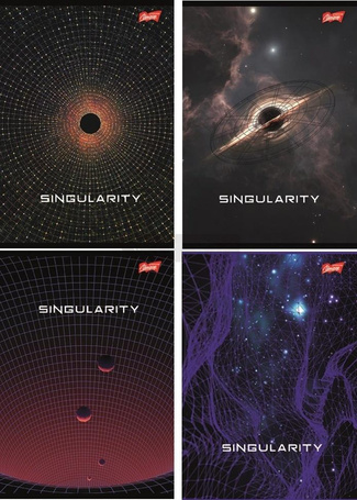 Zeszyt A5/80K kratka Singularity (10szt)