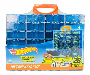 HOT WHEELS MODUŁOWA WALIZKA NA 28 szt autek 1:64 HWCC8C