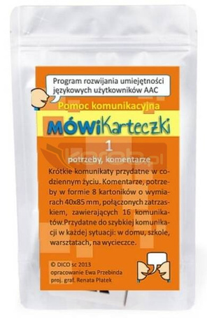 MÓWiKarteczki 1 - potrzeby, komentarze