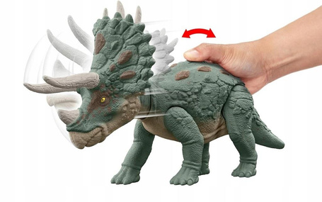 JURASSIC WORLD EPIC EVOLUTION DINOZAUR duża figurka Triceratops 35,5 cm HTK79