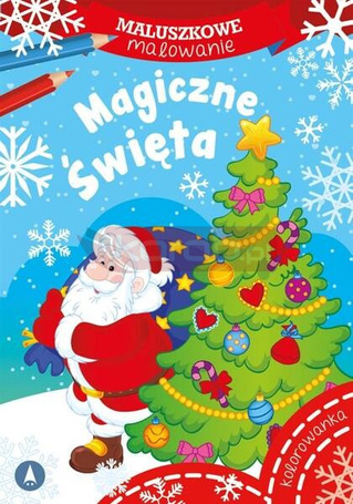 Maluszkowe malowanie. Magiczne święta